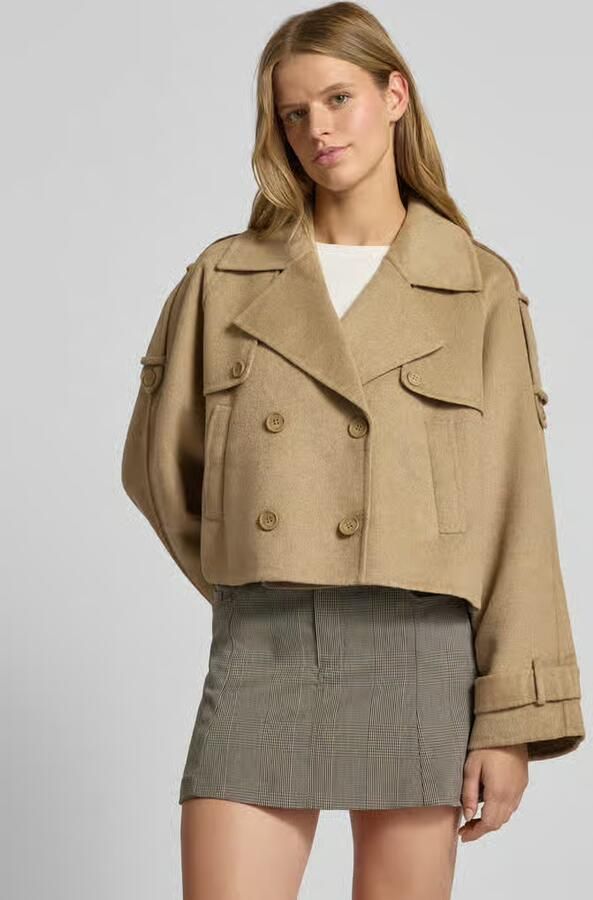 LeGer Regular fit jack met wol model 'Elianna' - Foto 2