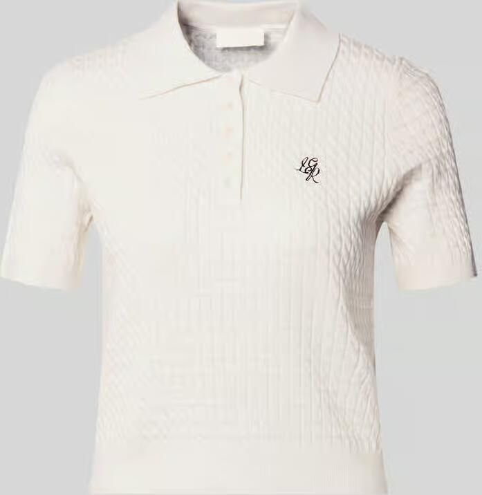 LeGer regular fit poloshirt van viscosemix model 'Manolja'