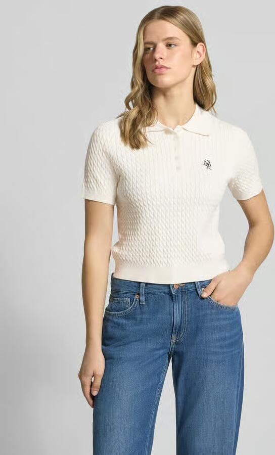 LeGer regular fit poloshirt van viscosemix model 'Manolja' - Foto 2