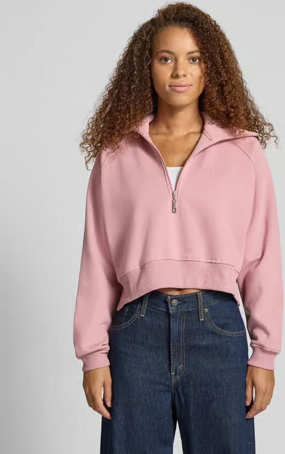 LeGer Regular fit pullover met ritssluiting model 'Meret' - Foto 2