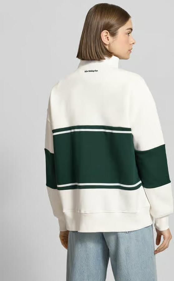LeGer Relaxed fit sweatshirt met opstaande kraag model 'Jenny' - Foto 3