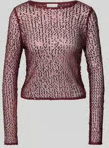 LeGer by Lena Gercke Shirt met lange mouwen en pailletten model 'Mareen'