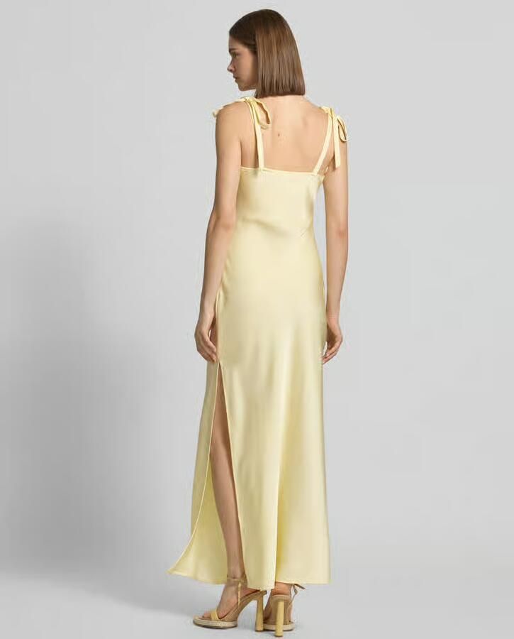 LeGer slim fit midi-jurk van satijn model 'Maxima' - Foto 3