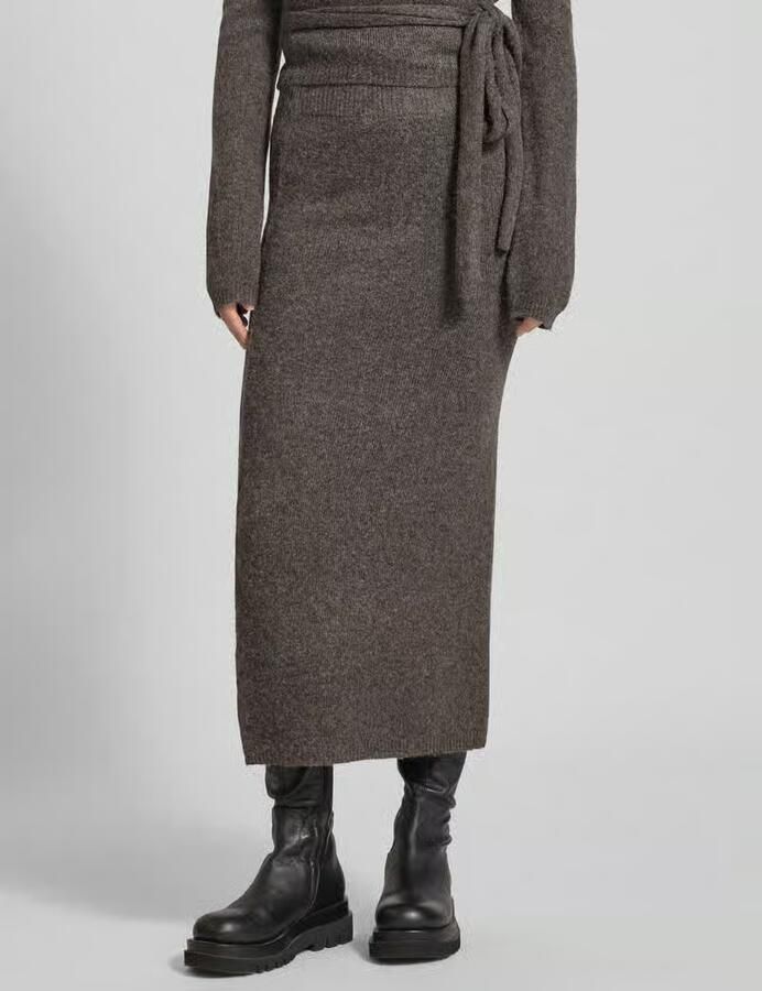 LeGer Slim fit midirok in gebreide look model 'Julienne' - Foto 3