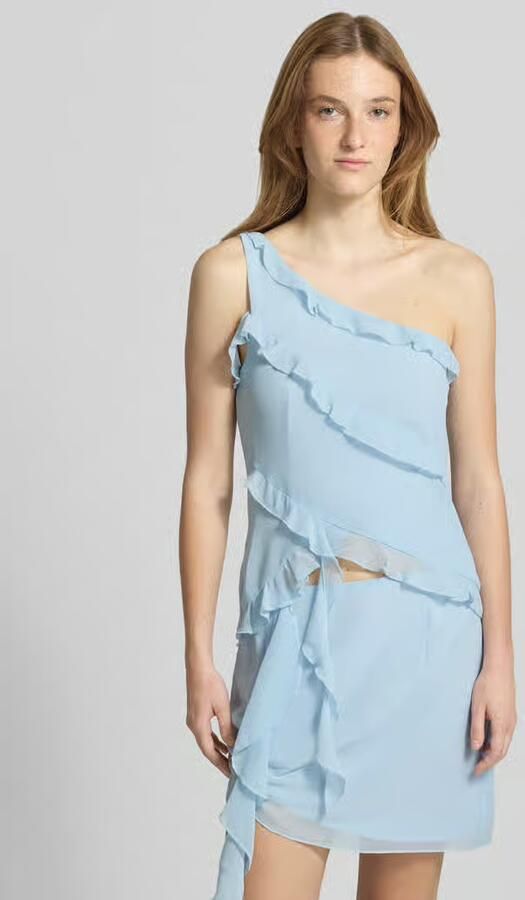 LeGer slim fit top met ruches model 'Gabriele' - Foto 2