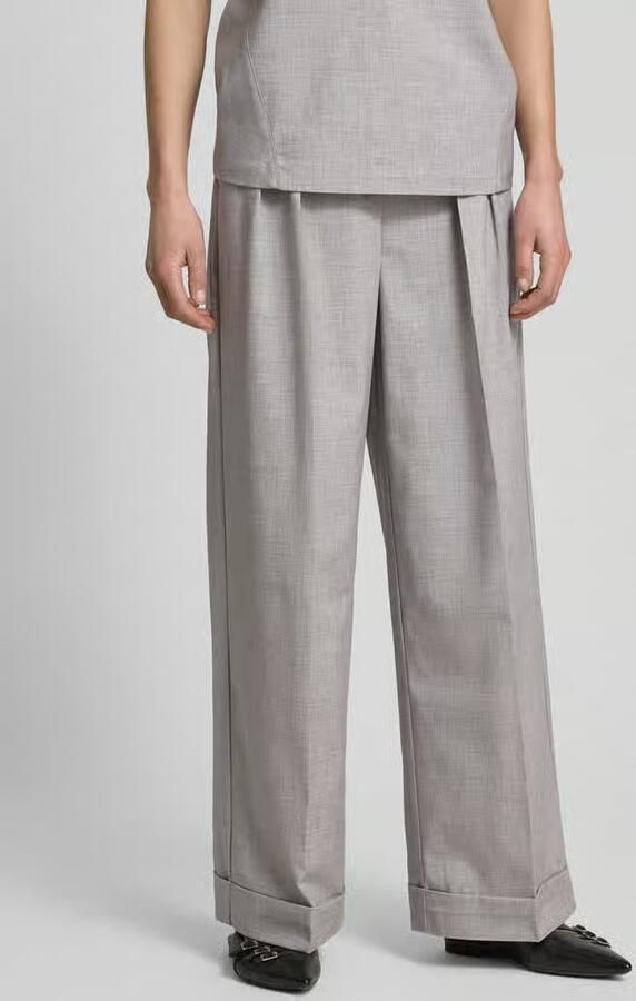 LeGer Stoffen broek met achterzak model 'Jale' Studio-collectie - Foto 3