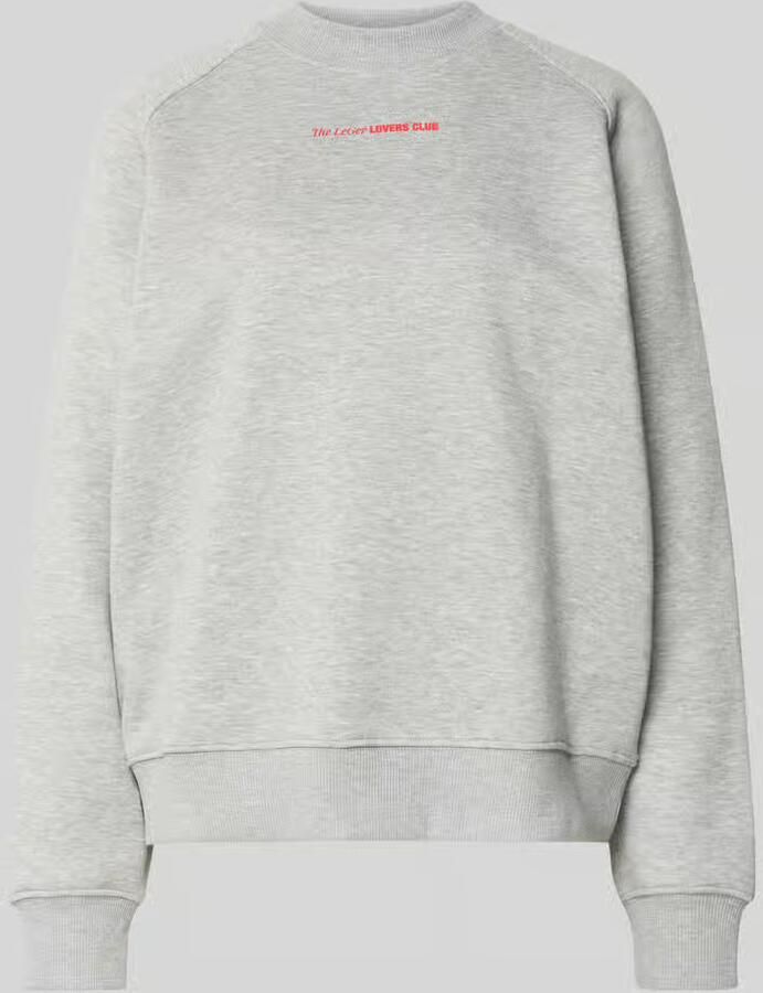 LeGer Sweatshirt met labelprint model 'Loretta'