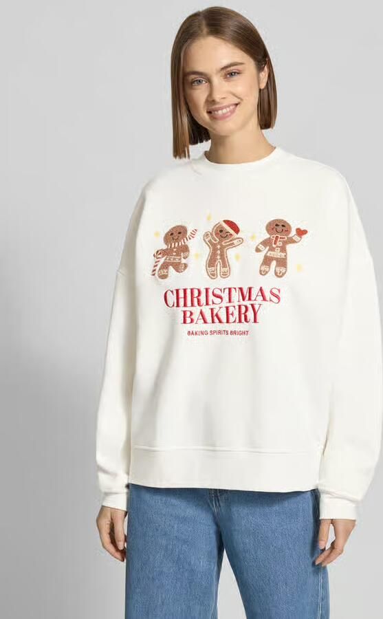 LeGer by Lena Gercke Sweatshirt met stitchings model 'Daphne' - Foto 3