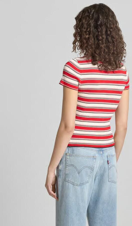 LeGer T-shirt met logo-stitching model 'Danielle' - Foto 3