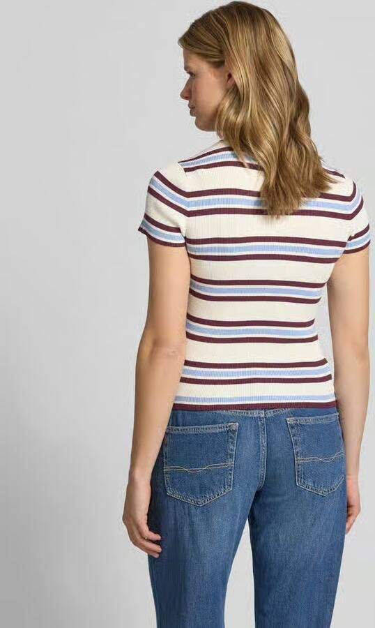 LeGer T-shirt met logo-stitching model 'Danielle' - Foto 3