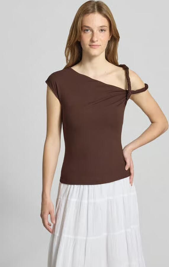 LeGer Top in one-shoulder look model 'Fenna' - Foto 2