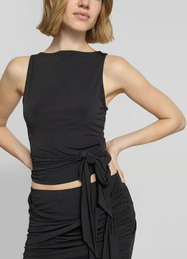 LeGer Top met boothals model 'Elonie!