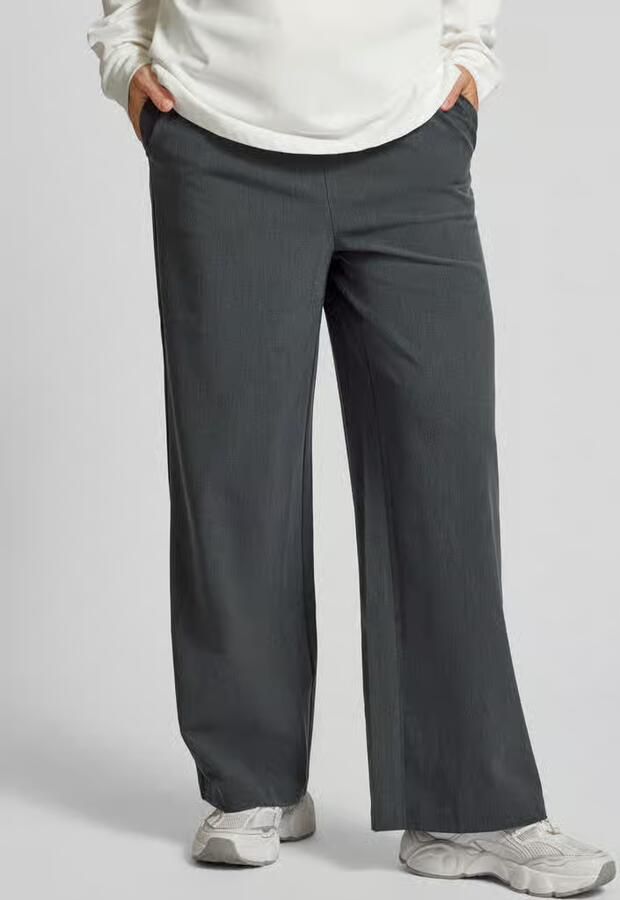 LeGer by Lena Gercke Wide leg stoffen broek met koord model 'Kim' - Foto 2