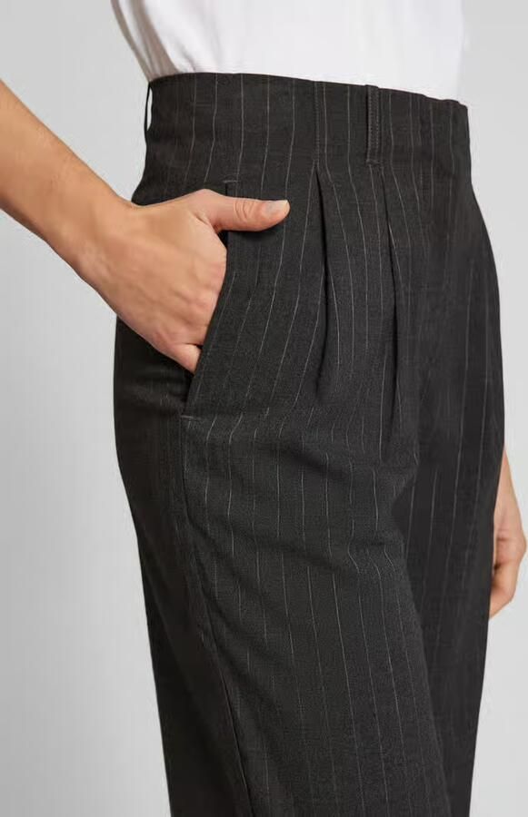 LeGer by Lena Gercke Wide leg stoffen broek met steekzakken opzij