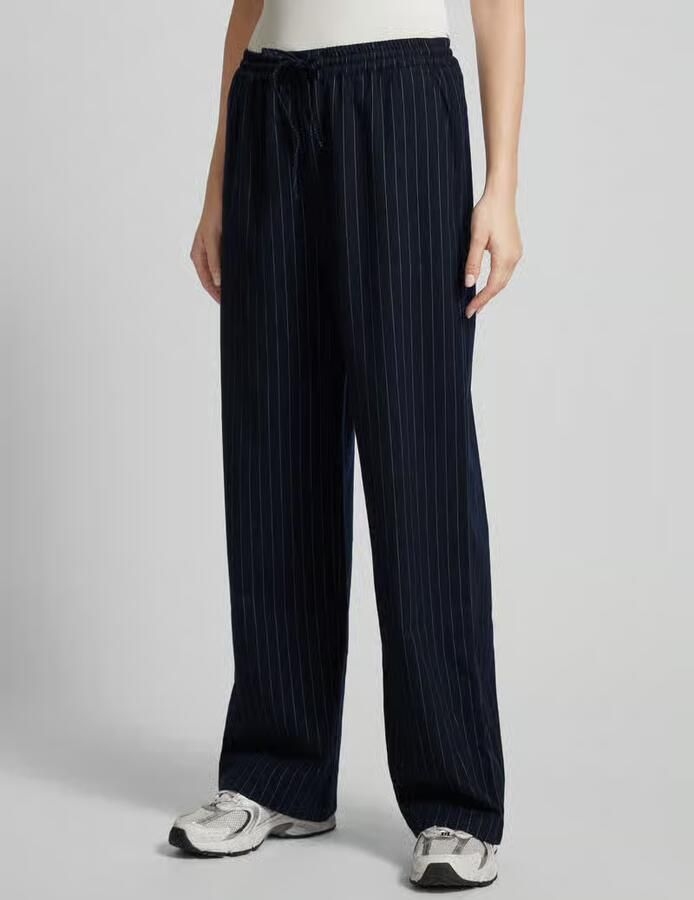 LeGer by Lena Gercke Wide leg stoffen broek met tunnelkoord model 'Rabea' - Foto 2