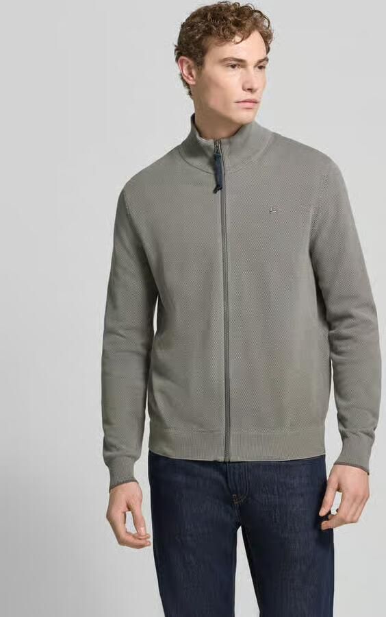 Lerros Cardigan met opstaande kraag en ritssluiting - Foto 2