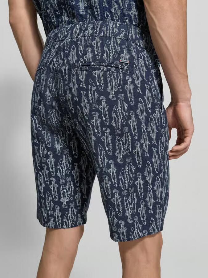 Lerros Chino shorts met Franse steekzakken