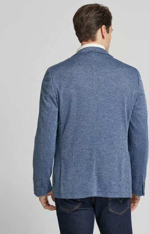 Lerros Jerseycolbert jersey blazer met patroon in de binnenvoering - Foto 7