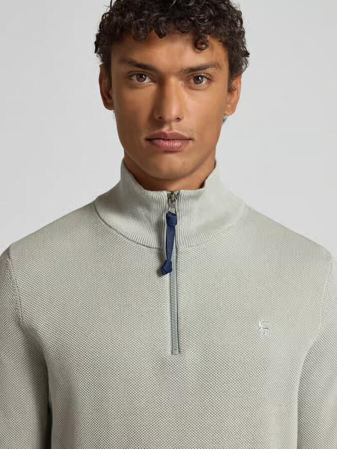 Lerros Gebreide pullover met schipperskraag - Foto 2