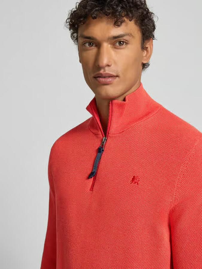 Lerros Gebreide pullover met schipperskraag - Foto 2
