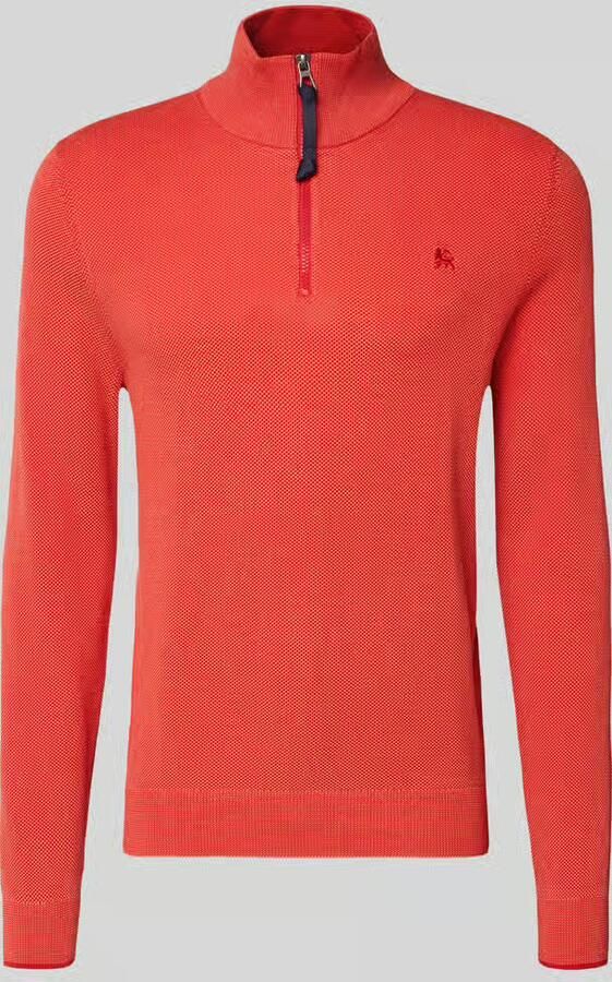 Lerros Gebreide pullover met schipperskraag