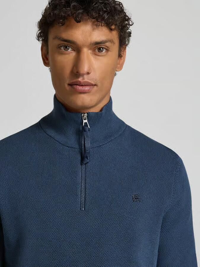 Lerros Gebreide pullover met schipperskraag - Foto 2