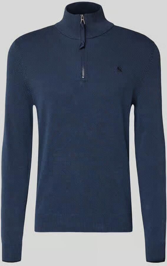 Lerros Gebreide pullover met schipperskraag