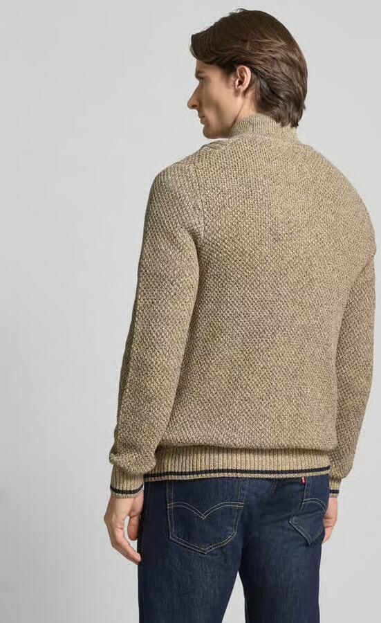 Lerros Gebreide pullover met schipperskraag - Foto 4