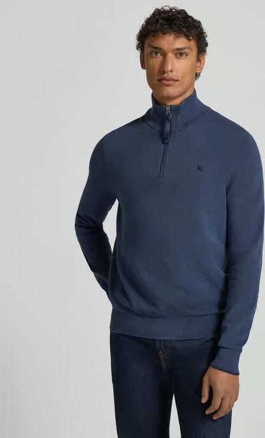 Lerros Gebreide pullover met schipperskraag - Foto 2
