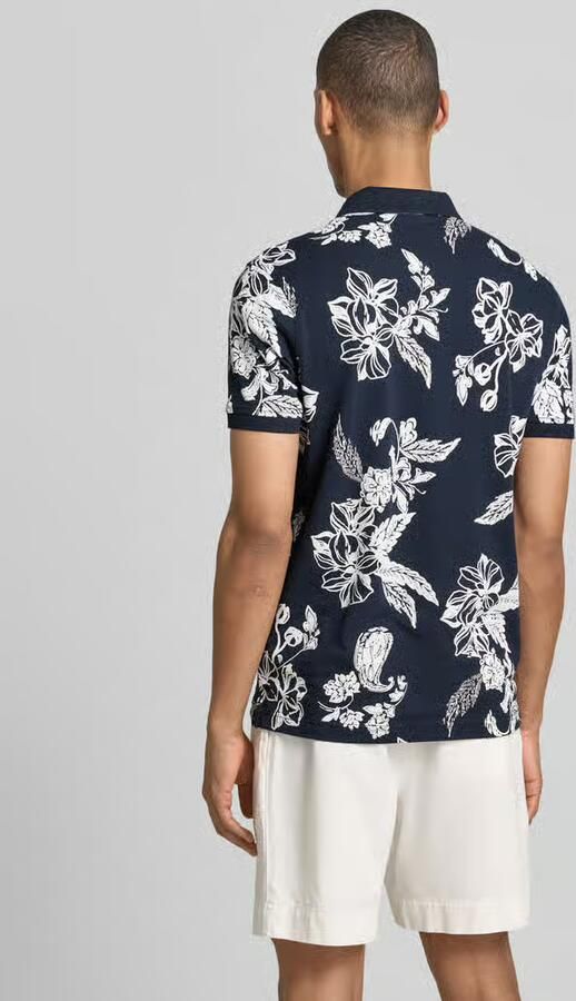 Lerros modern fit poloshirt met labeldetail - Foto 7