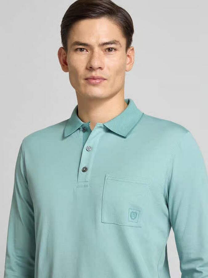 Lerros Poloshirt met borstzak - Foto 2
