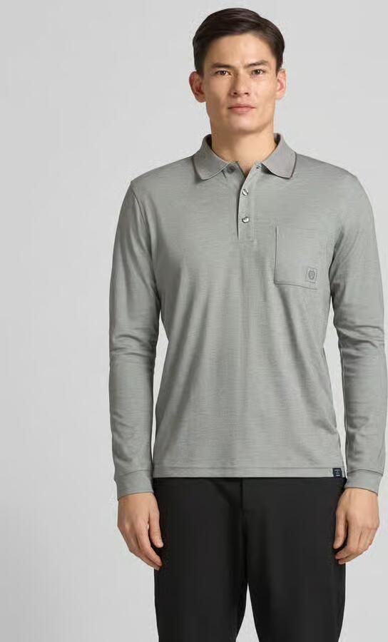 Lerros Poloshirt met borstzak - Foto 4