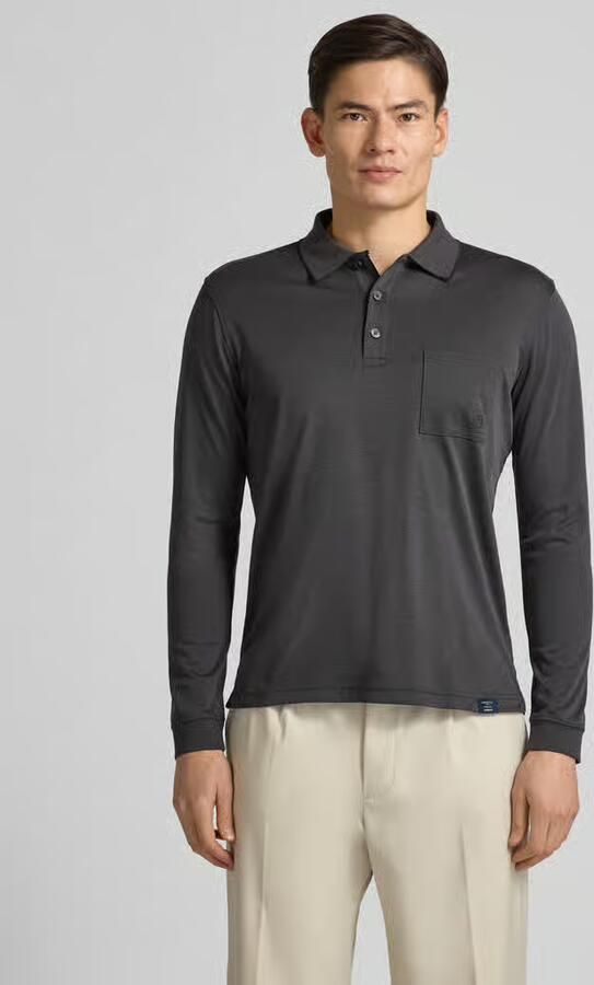 Lerros Poloshirt met borstzak - Foto 2