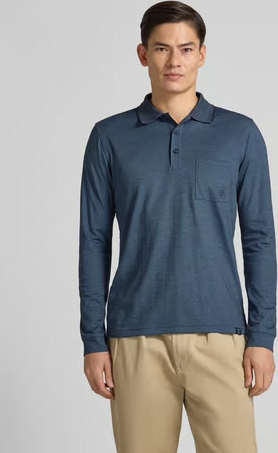 Lerros Poloshirt met borstzak - Foto 4