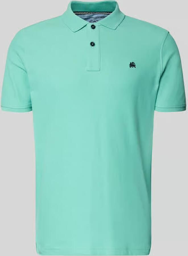 Lerros poloshirt met gestikt logo model 'PERFORMANCE' - Foto 4