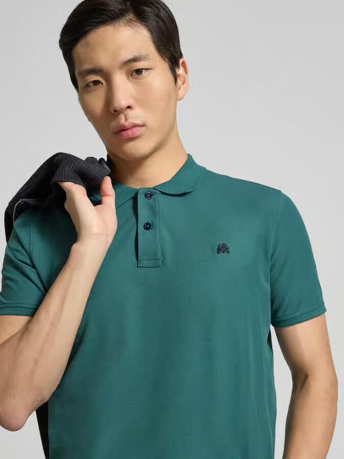 Lerros poloshirt met gestikt logo model 'PERFORMANCE' - Foto 4