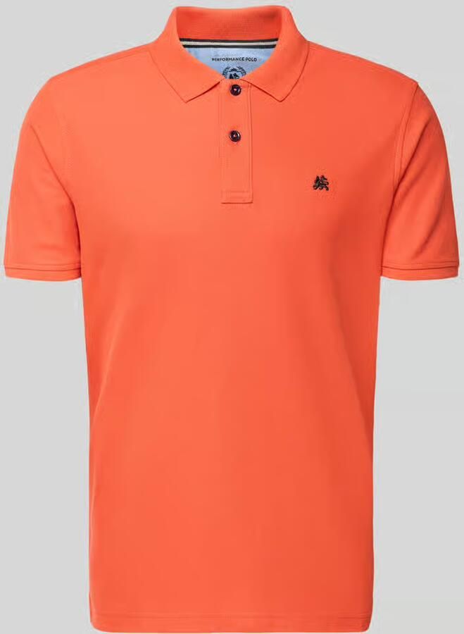 Lerros poloshirt met gestikt logo model 'PERFORMANCE' - Foto 4