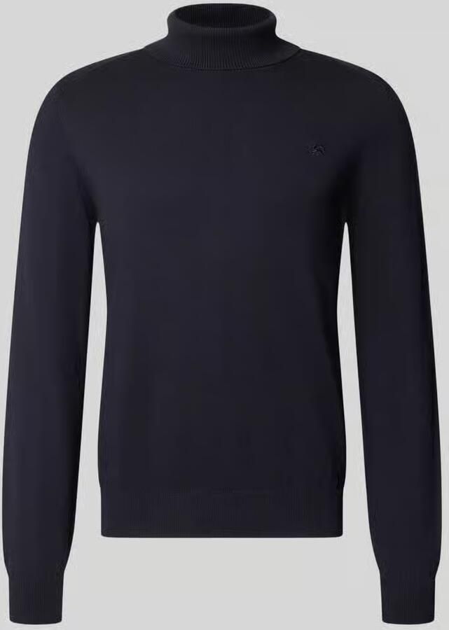Lerros Regular Fit gebreide pullover met col