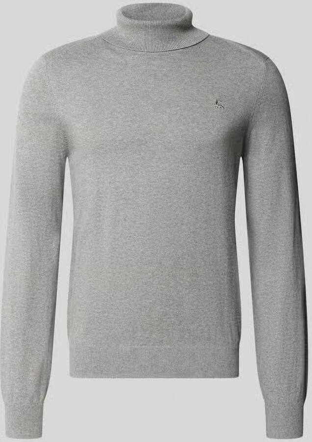 Lerros Regular Fit gebreide pullover met col