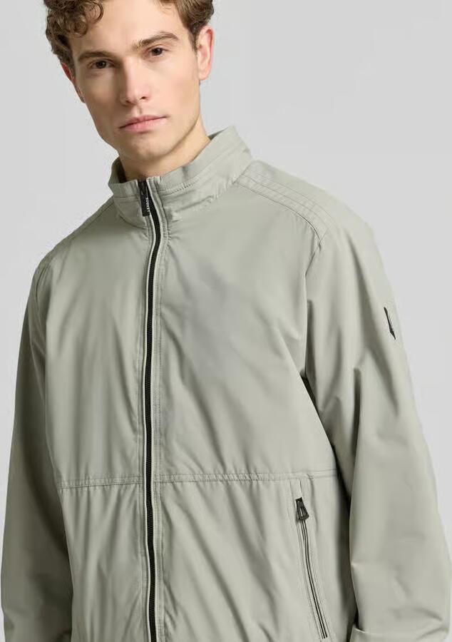 Lerros regular fit jack met opstaande kraag