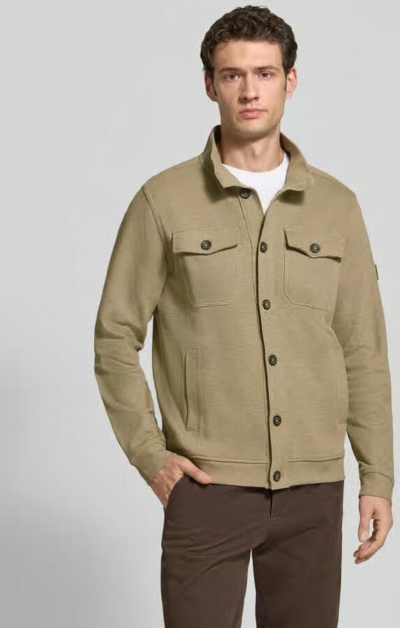 Lerros Regular fit jack van katoenmix model 'SELANIK' - Foto 5