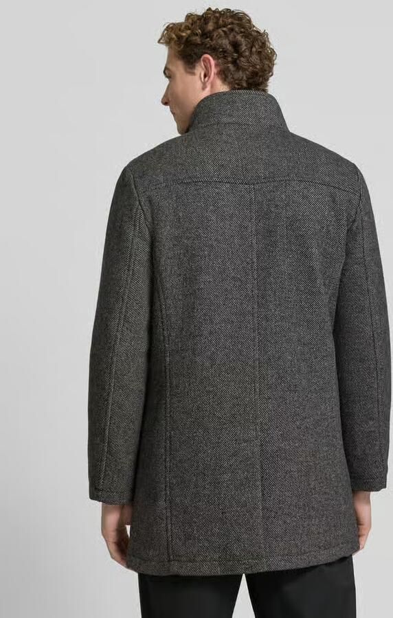 LERROS wintermantel met melée en wol basalt grey - Foto 4