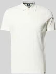Lerros regular fit poloshirt met borstzak
