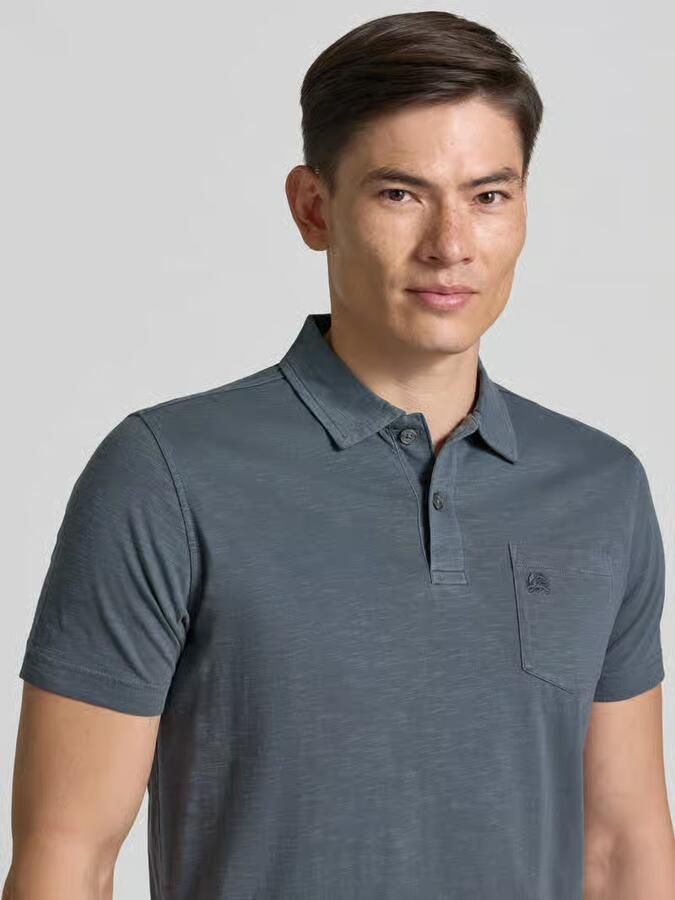 Lerros regular fit poloshirt met borstzak