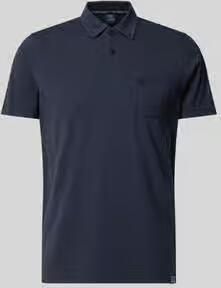 Lerros regular fit poloshirt met borstzak