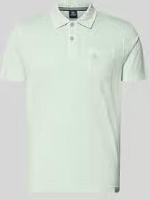 Lerros regular fit poloshirt met borstzak