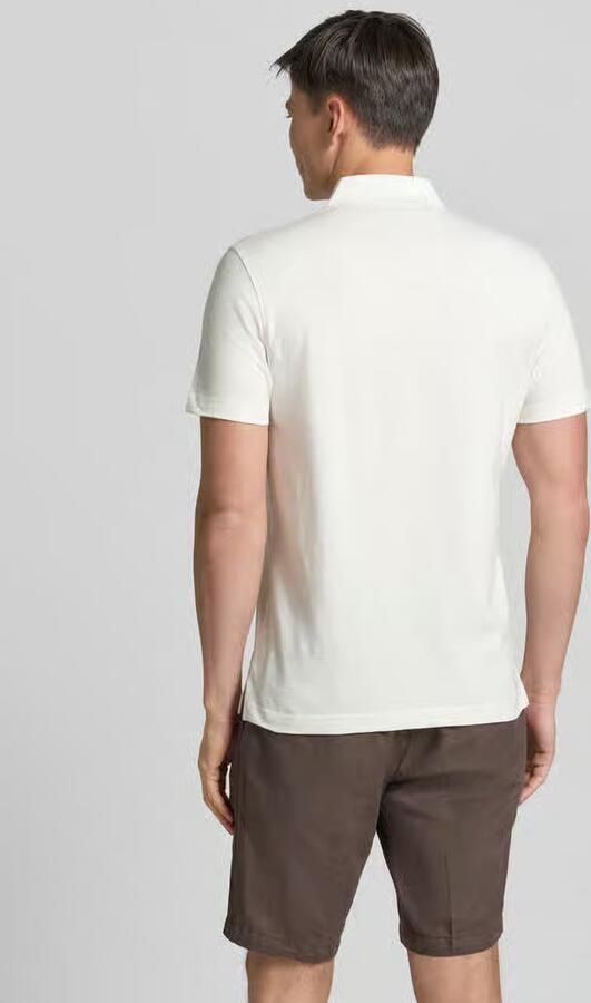 Lerros regular fit poloshirt met borstzak - Foto 3