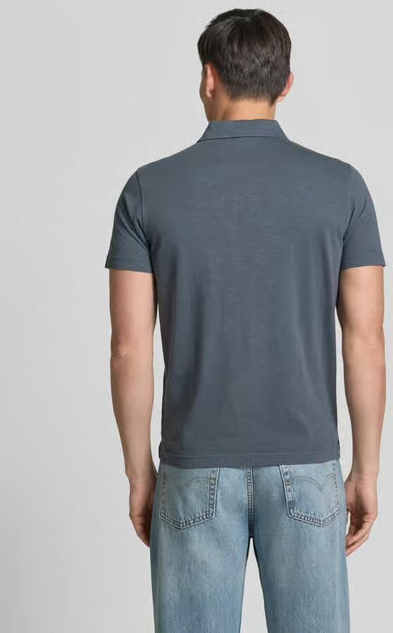 Lerros regular fit poloshirt met borstzak - Foto 2