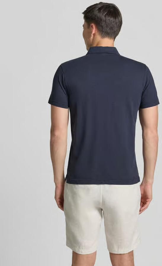 Lerros regular fit poloshirt met borstzak - Foto 2