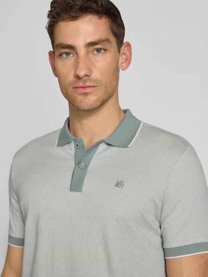 Lerros regular fit poloshirt met gestikt logo